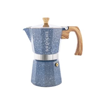 Milano Stone 6 tasses Bleu indigo