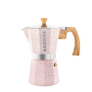 Milano Stone 6 tasses Rose poudré