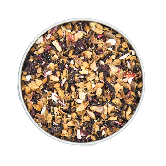 Le Jardin de mon Grand Père Bio / Infusion – Fraise, rhubarbe, pomme et hibiscus | Les grains du drakkar Le Jardin de mon Grand Père Bio / Infusion - Fraise, rhubarbe, pomme et hibiscus