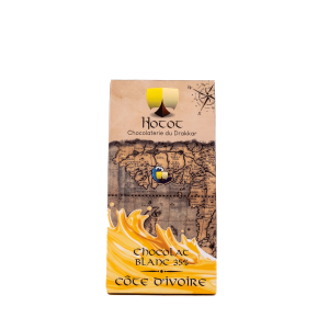 Tablette chocolat blanc 35% Côte d'Ivoire
