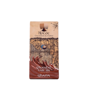 Tablette chocolat lait 35% Ghana