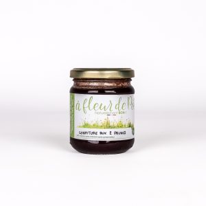 A Fleur de Pot - Confiture Framboises Mures Vanille