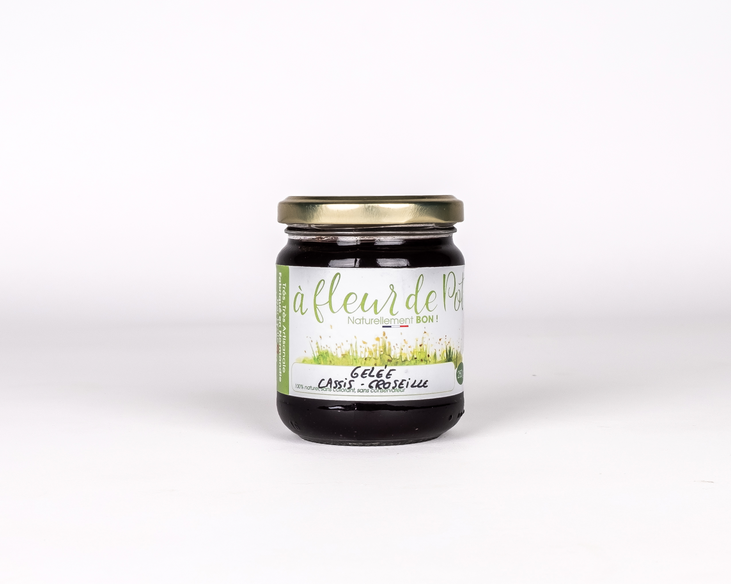 A Fleur de Pot – Gelée Cassis | Les grains du drakkar A Fleur de Pot - Gelée Cassis