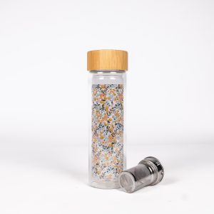 Bouteille à infusion - Motif Fleuri