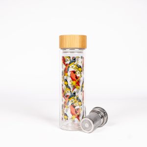 Bouteille à infusion - Motif Oiseau
