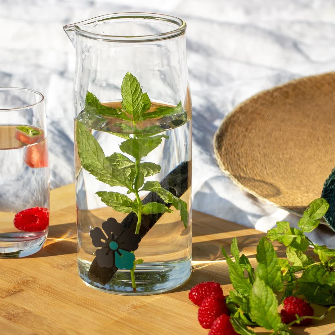 La Carafe 1L + 1 binchotan 1L taille S | Les grains du drakkar La Carafe 1L + 1 binchotan 1L taille S – Image 3