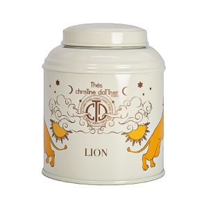 Boite Laquée vide Lion