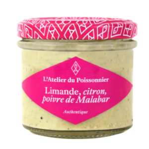 Rillettes de limande du nord, citron, poivre de Malabar
