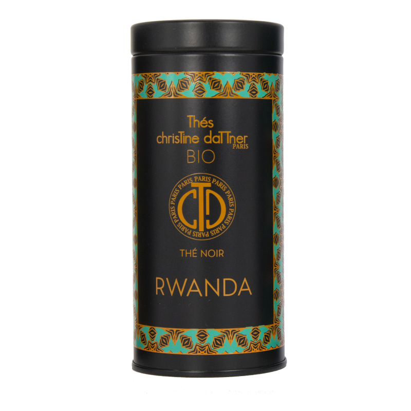 Boîte laquée Thé noir BIO RWANDA | Les grains du drakkar Boîte laquée Thé noir BIO RWANDA