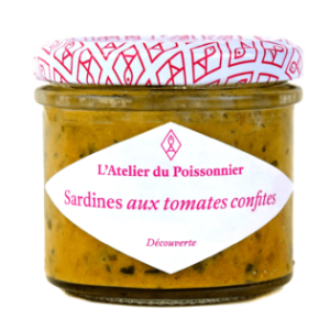 Rillettes de sardines aux tomates confites