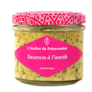 Rillettes de saumon à l'aneth