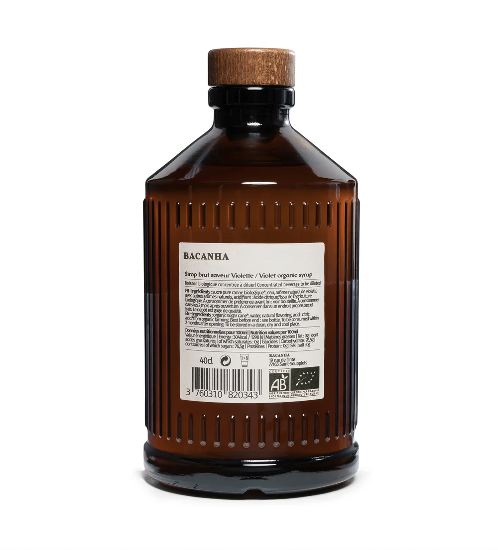 Sirop Violette Brut | Les grains du drakkar Sirop Violette Brut – Image 3